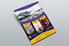 Travel Agency Flyer Template Product Image 4