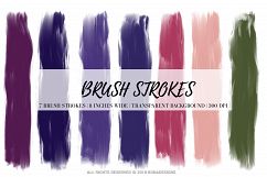Brush Strokes, Digital Brush Strokes Product Image 1
