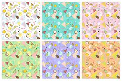 Fruit Memphis Seamless Patterns Product Image 8