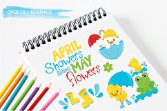 April Showers  graphics and illustrations Product Image 3
