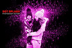 Dot Splash Photoshop Action Product Image 5