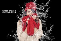 Water Splash Photoshop Action Product Image 2