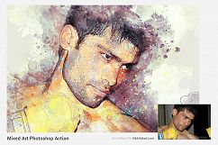 Mixed Art Photoshop Action Product Image 3