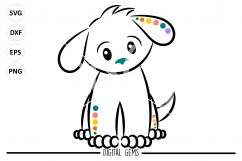 Puppy Dog SVG / EPS / DXF / PNG files Product Image 1