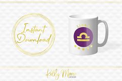 Libra Zodiac SVG File Product Image 5