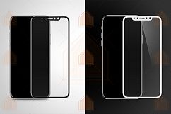 Apple iPhone X Tempered Glass Extend Template Product Image 2
