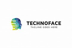 Tecnology face logo Product Image 3