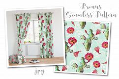 Watercolor Cactus Creator Light Version Product Image 4