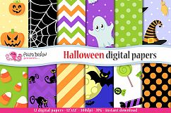 Halloween Digital Paper Product Image 1