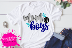 Mom of Boys SVG Product Image 1