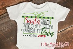 Christmas Baby Announcement SVG File Product Image 2