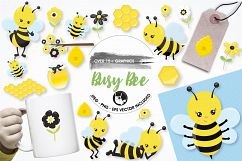 Busy bee graphics and illustrations Product Image 1