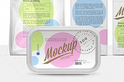 Packaging for Dairy Products Presentation Mockup Product Image 6