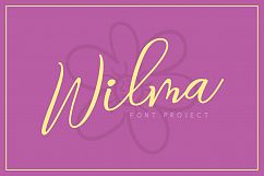 Wilma Font Product Image 1