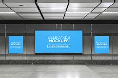 Subway Billboards Mockups Vol.6 Product Image 13
