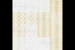 16 Seamless Gold Minimalist Dot Overlay Transparent Papers Product Image 7