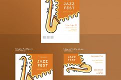 Jazz Festival Design Templates Bundle Product Image 21