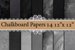 Chalkboard digital paper Product Image 1