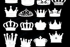 crown svg / crown /crown clipart / crown silhouette vector Product Image 3