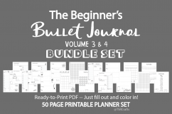 The Beginner&#039;s Bullet Journal - Vol 3 &amp; 4 Bundle Product Image 1