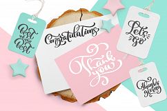 Positive greeting quotes and flourish Product Image 8