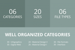 166 Interface Filled Round Corner Icons Product Image 3