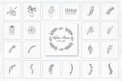 100 Hand drawn design elements. Logos. Product Image 2