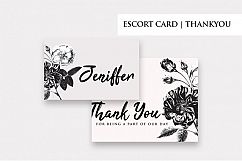 Black Foliage Wedding Invitation As.1 Product Image 3