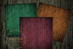 Dark Wood Texture Paper Product Image 3