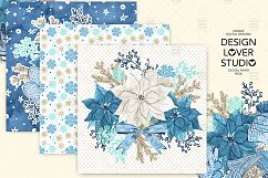 Hello Winter digital paper pack Product Image 6