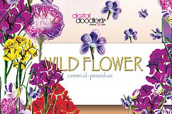 Watercolor Wildflowers  Product Image 7