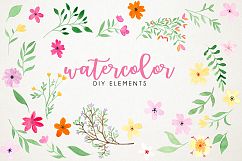 Watercolor fresh spring floral vol.3 Product Image 2