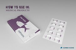 Glyph Vector Icons Bundle- Flat Filled Icons in SVG, PSD, AI Product Image 9
