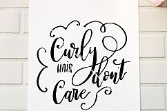 Curly hair don`t care Product Image 2