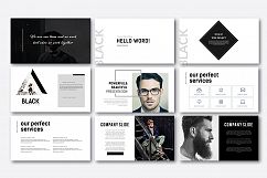 Black Creative Presentation Keynote Product Image 3