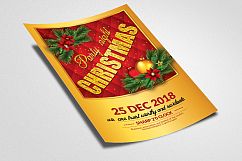 Christmas Party Flyer Template Product Image 3