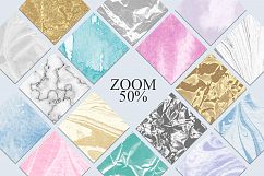 70 Watercolor, Gold, Marble Textures Product Image 2
