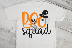 Boo Squad Kids Halloween SVG Cut File Product Image 2