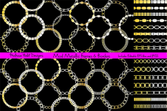 Mod Metallic Frames &amp; Borders Bundle Product Image 1