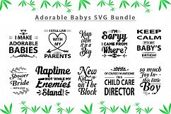 Adorable Baby's Quotes SVG Bundle Product Image 1