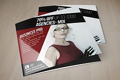 Multiuse Business Square Trifold Brochure Product Image 1