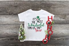 Its the Most Wonderful Time of the Year SVG Cut File - DXF Product Image 7