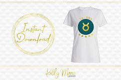 Taurus Zodiac SVG File Product Image 2