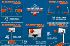 Variant of the poster for the basketball tournament. Product Image 1