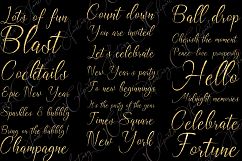 New Years Word Art Clipart Product Image 2