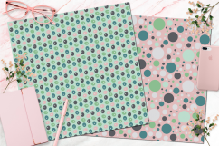 Pink, Green, Blue, Grey Seamless Digital Patterns Product Image 7