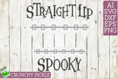 Straight Up Spooky Vampire Braces SVG Product Image 2