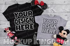 Mommy and Me Mockup, Crew Neck Mockup, Parent Child Mockup Product Image 1