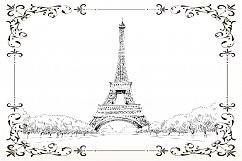 I love Paris. Vector Product Image 6