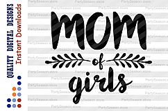 Mom Of Girls Svg Mom Life svg Mother's Day Gift Mom svg Product Image 2
